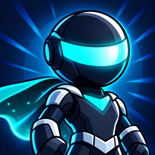 Laser Hero Infinite illustrated game icon
